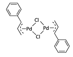 Palladium(II)(π-cinnamyl) Chloride Dimer肉桂基氯化钯二聚体(II)/12131-44-1